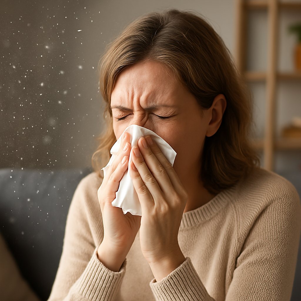 Featured image for the article Dust and Dust Allergies