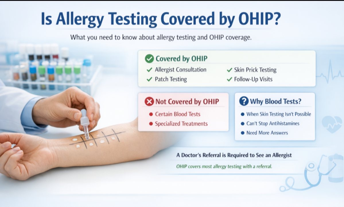Featured image for the article Is Allergy Testing Covered by OHIP?